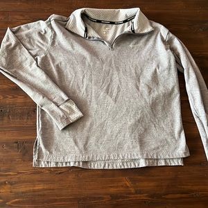 Grey Nike quarter zip